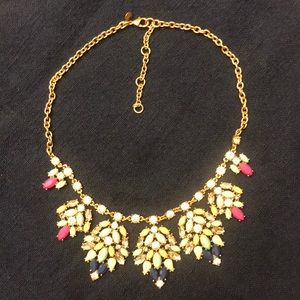 J.Crew colorful statement necklace